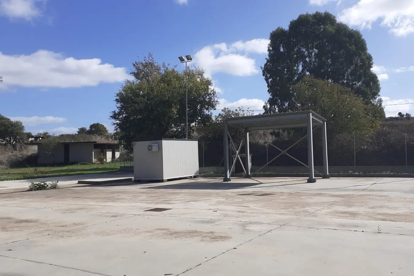 Isola ecologica a Ghilarza