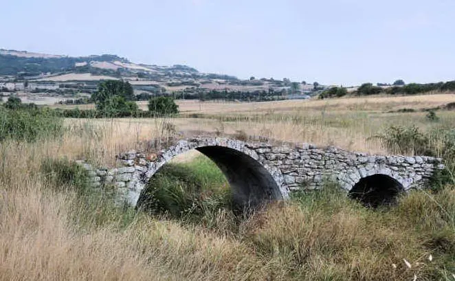 Il ponte romano di Brabaciera