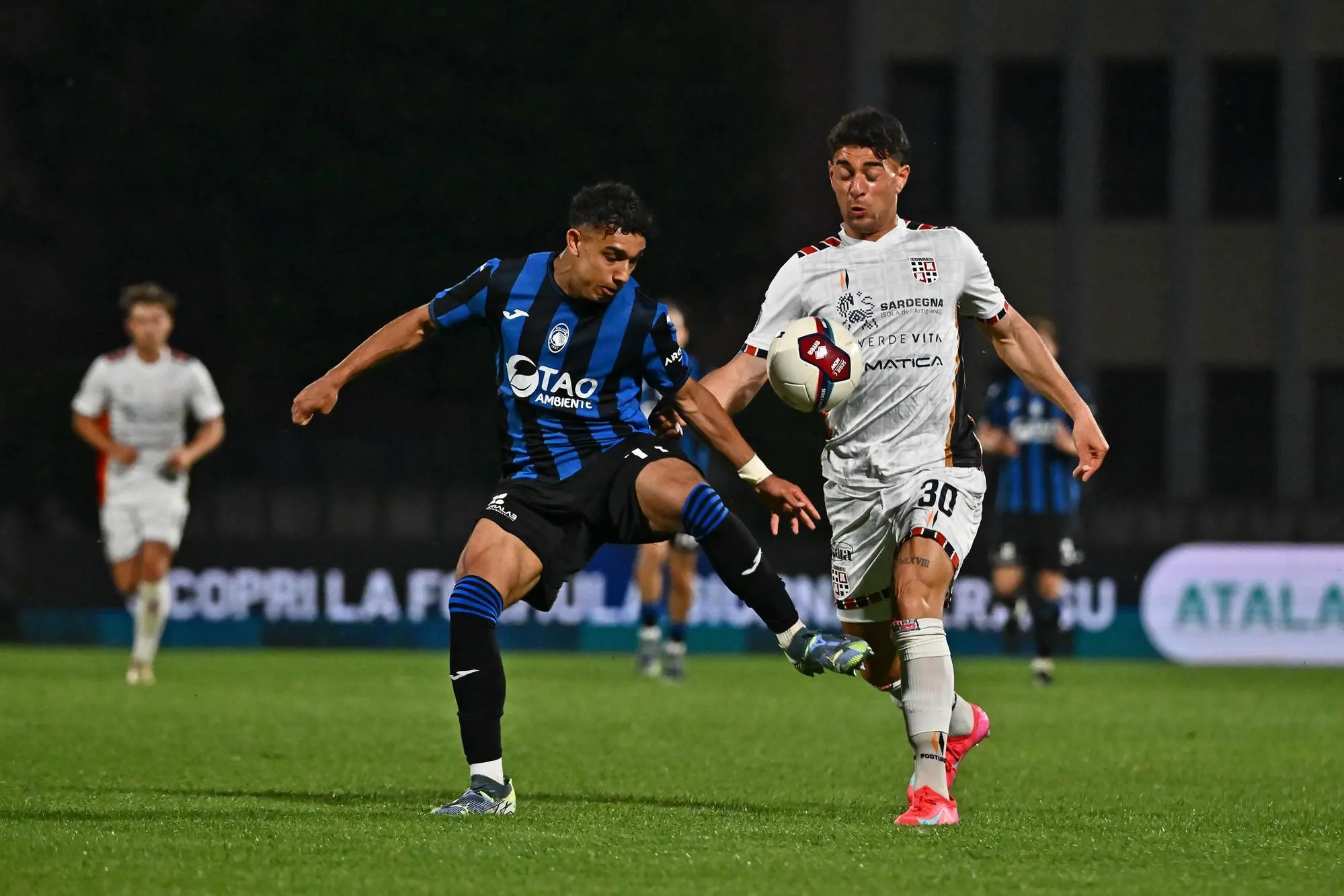 Vavassori, un incubo per la Torres (foto Atalanta-Michele Maraviglia)