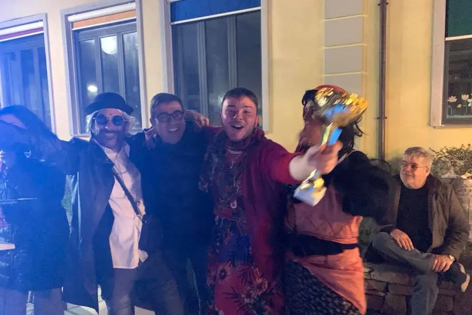 Uno scatto della scorsa edizione del Carnevale di Senorbì (foto concessa)