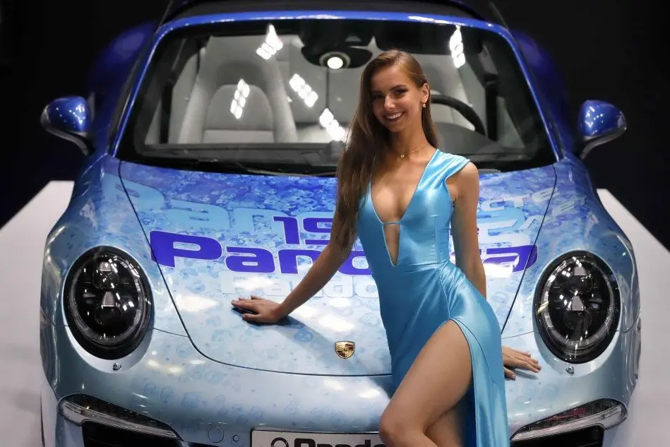 Una mostra Porsche (Ansa)