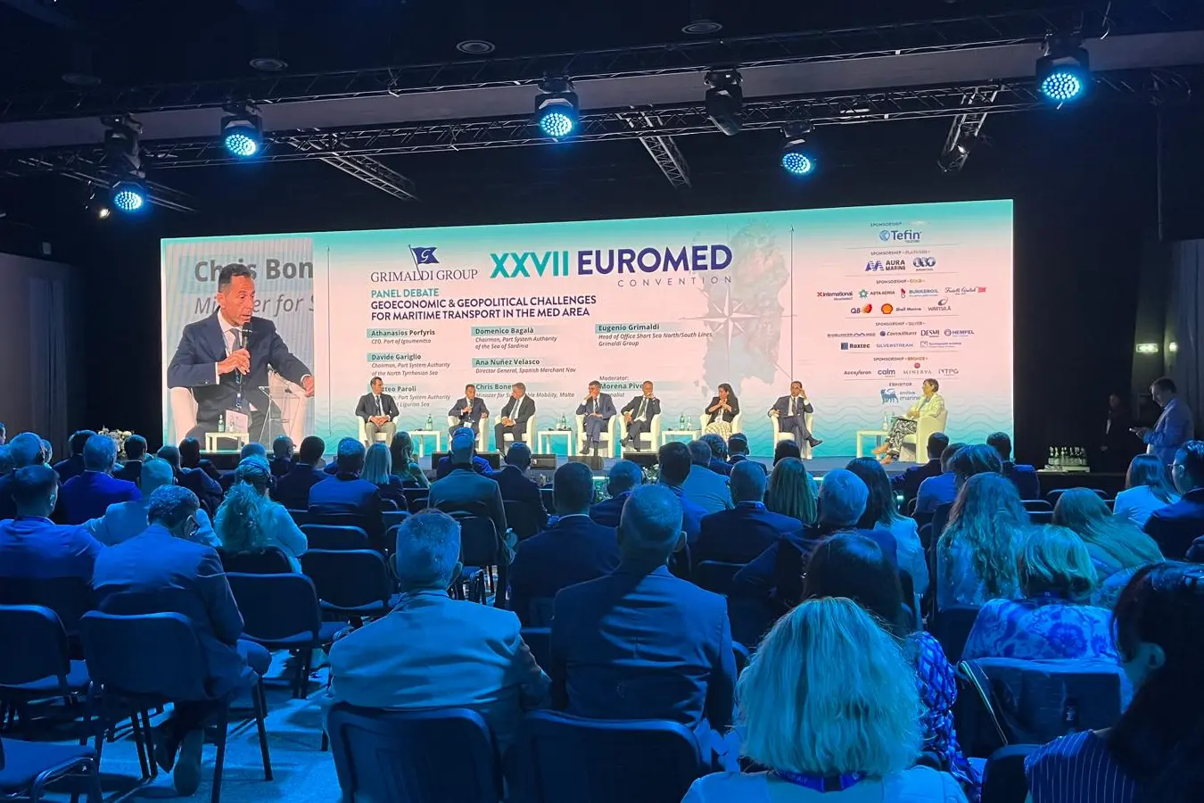 Il convegno al Forte Village di Pula (foto Murgia)