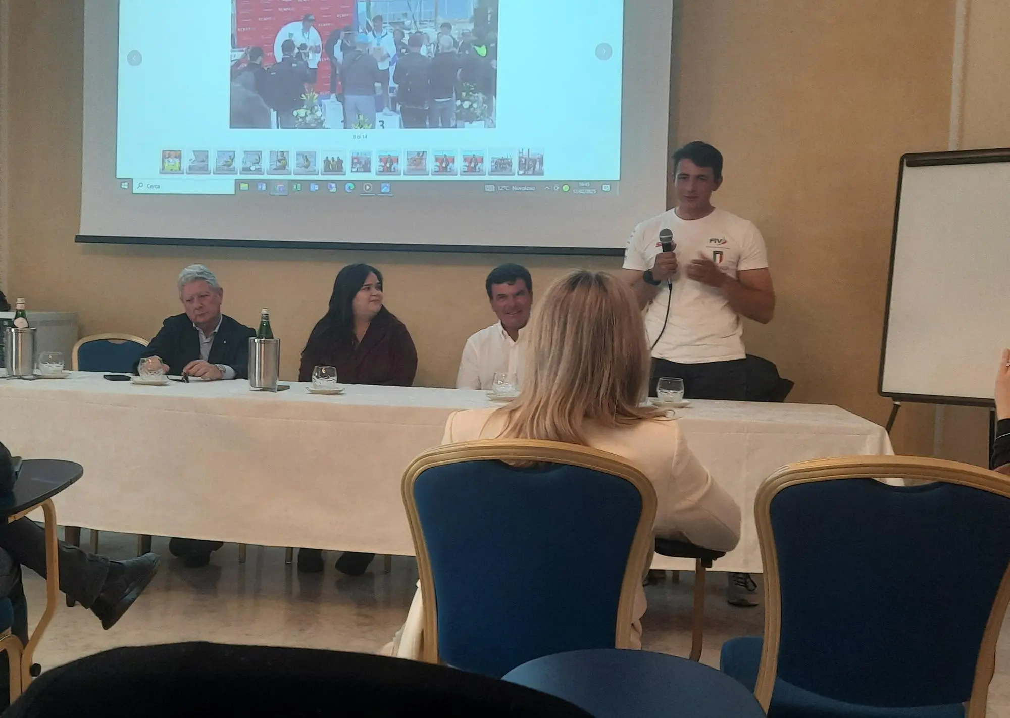 Un momento della presentazione dell'Italia Cup 2025 di vela a Olbia (foto Careddu)