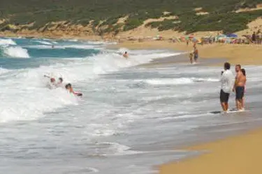 Mare mosso a Piscinas
