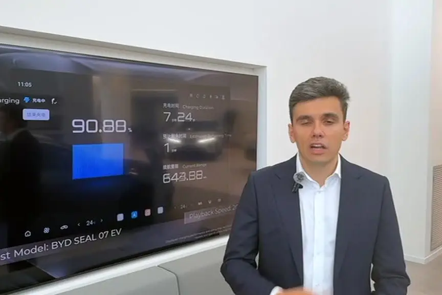 Byd, Pareschi: con ricarica flash 60% in 5 minuti, peno in 9 min