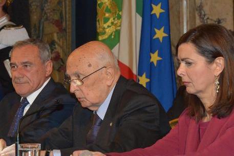 Con i successivi presidenti delle Camere Grasso e Boldrini