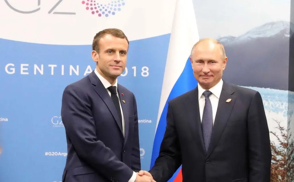 Putin e Macron