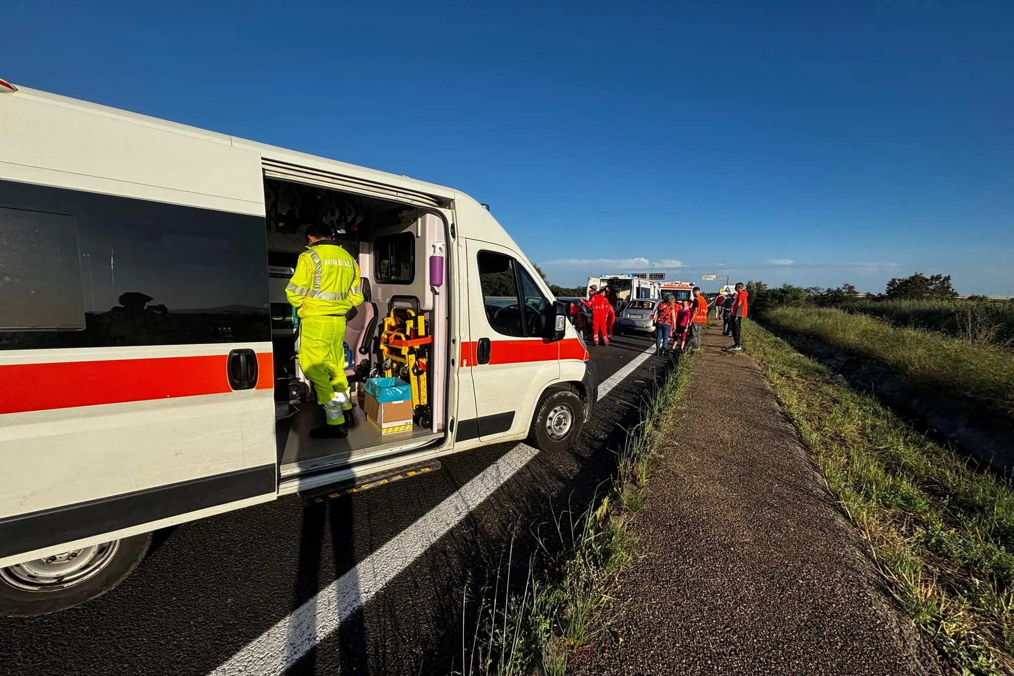 L'incidente sulla 195 Racc