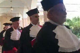 Il ministro Manfredi all'inaugurazione dell'anno accademico a Sassari