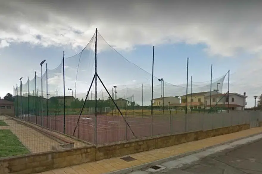 Il centro sportivo di via Gandhi (da Google)