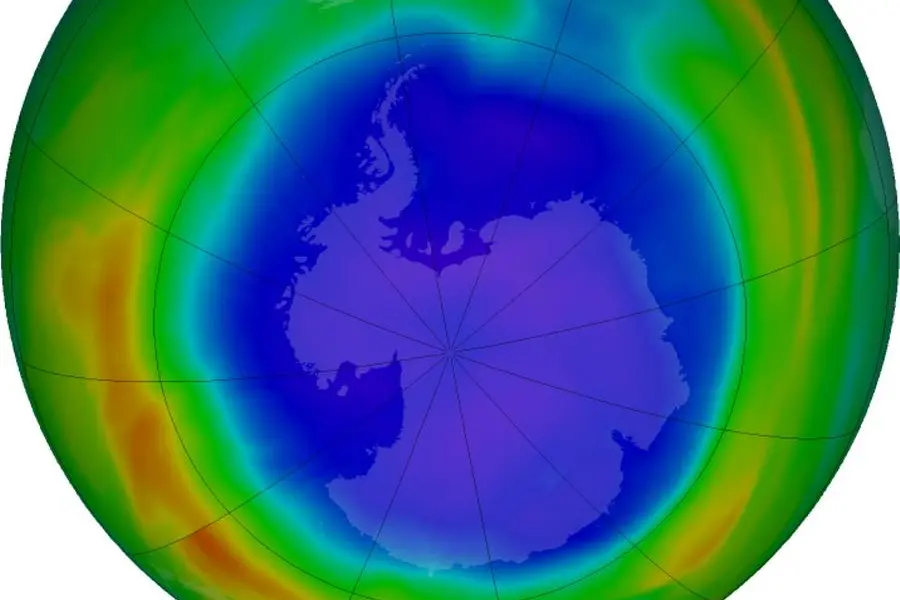 Il buco dell'ozono (Ansa/Nasa - World Meteorological Organization)