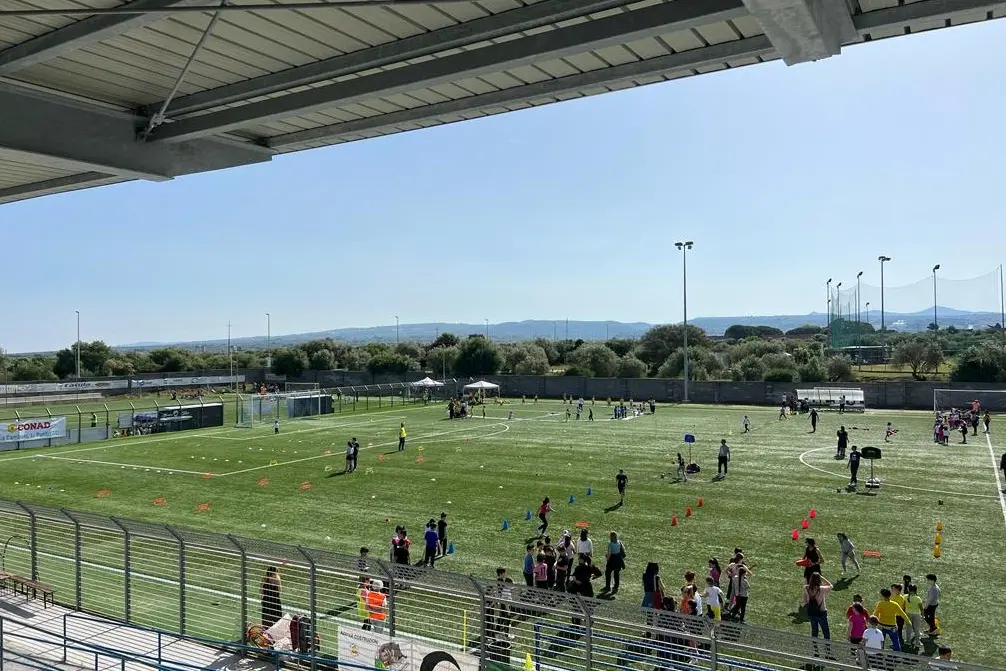 Un'immagine della Giornata dello Sport a Li Punti (foto Tellini)