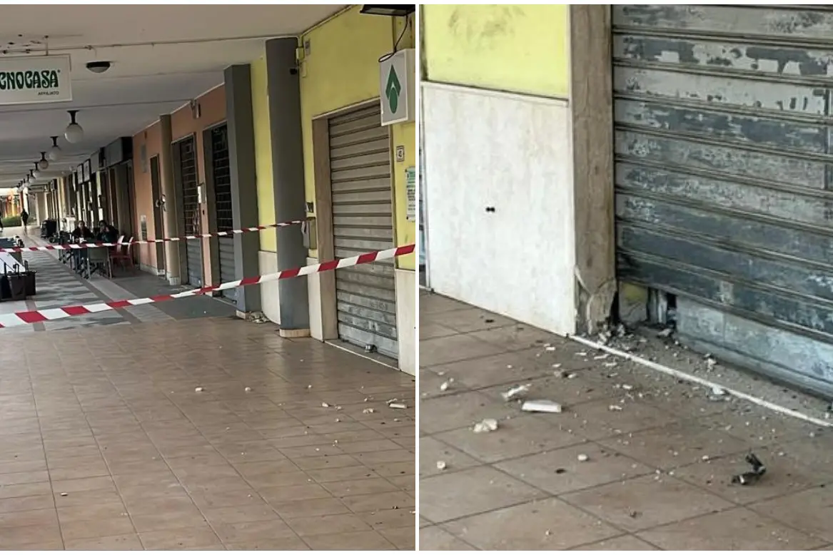 L'esplosione in via Cecoslovacchia
