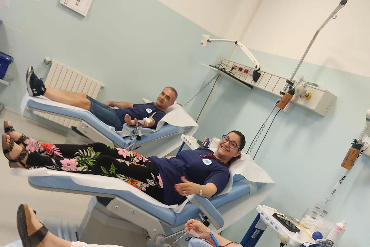 Soci del "Naba" donano il sangue