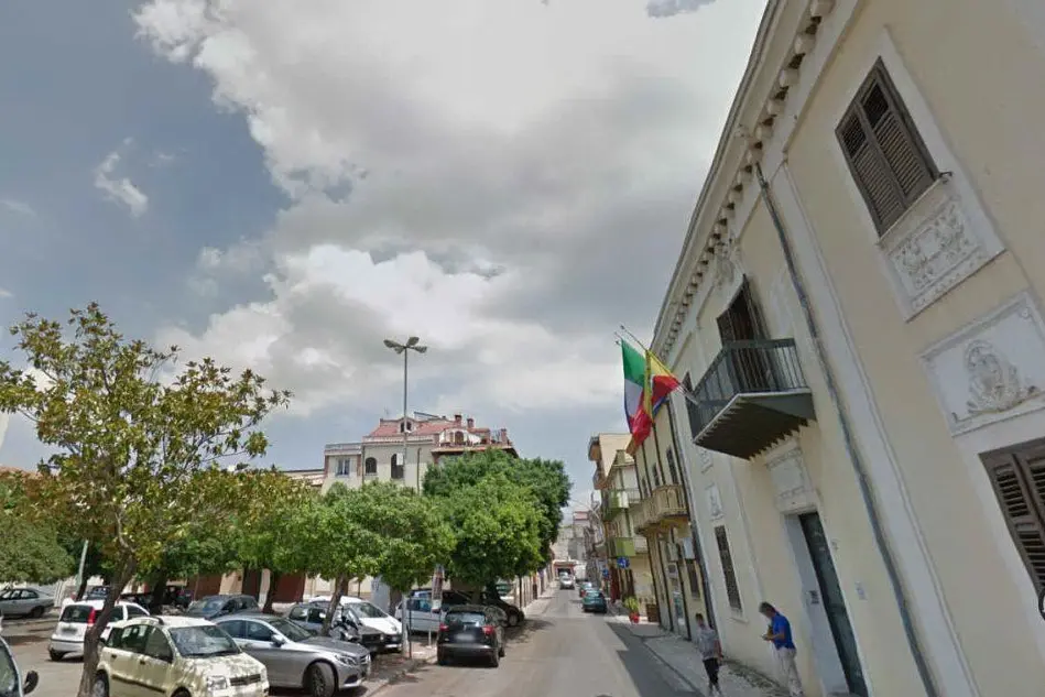 Il centro di Partinico (Palermo)