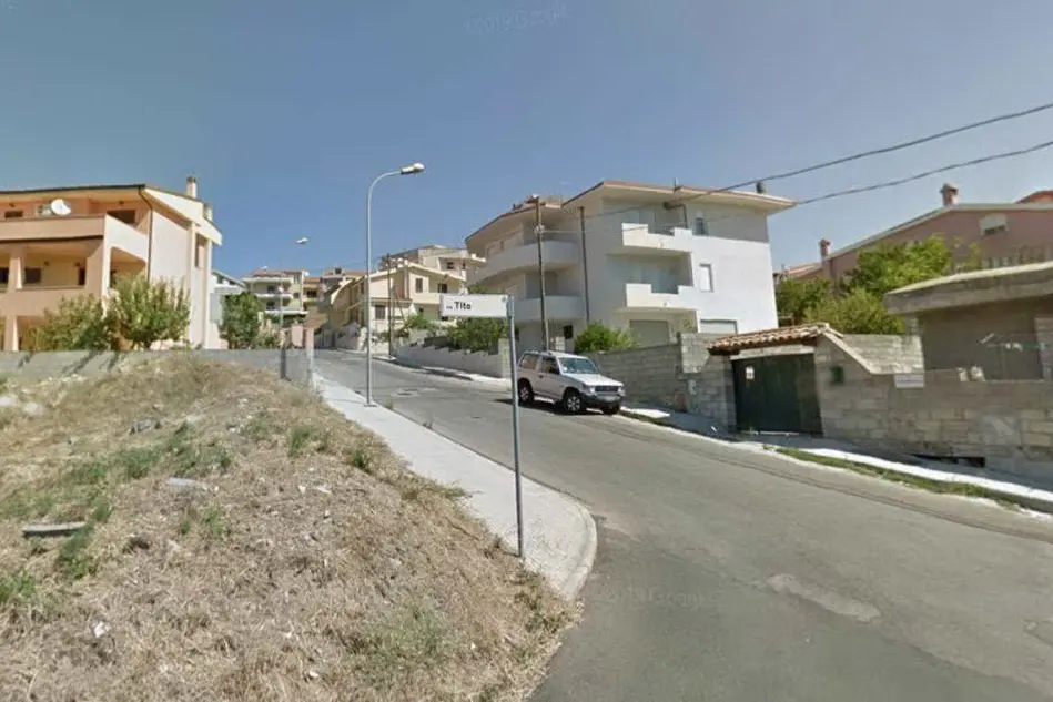 Via Tito a Nuoro (Google Maps)