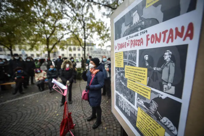 Una manifestazione nel 2020, a 51 anni dalla strage