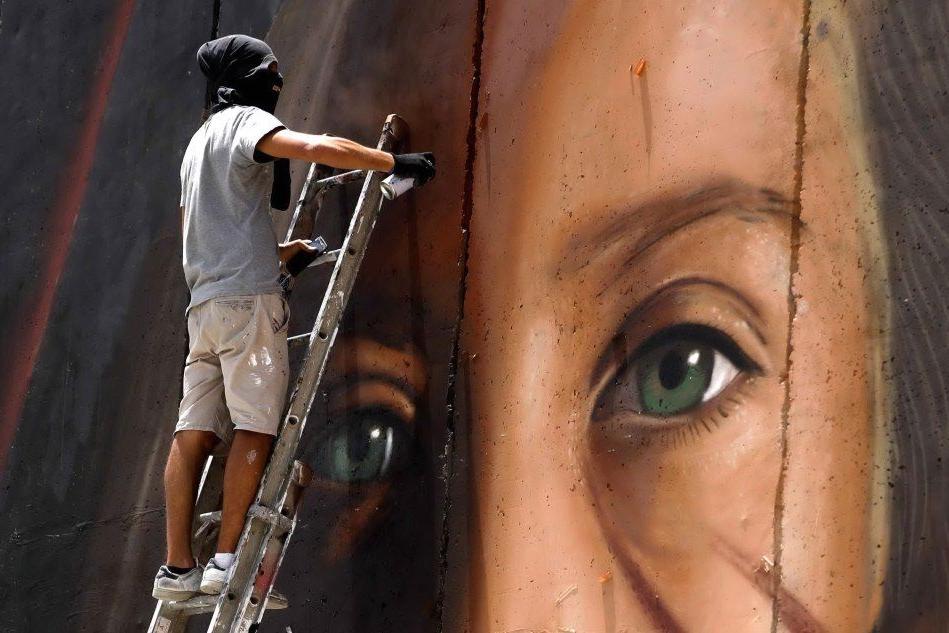 Betlemme, libero lo street artist italiano accusato di danneggiamento
