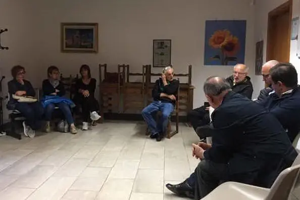 La riunione del comitato (foto Alessia Orbana)