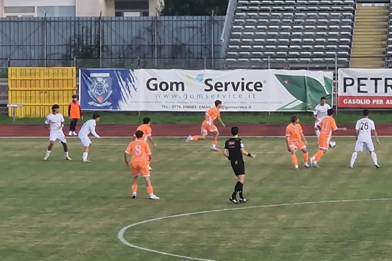 Un'immagine della gara col Cassino (foto Ilenia Giagnoni)