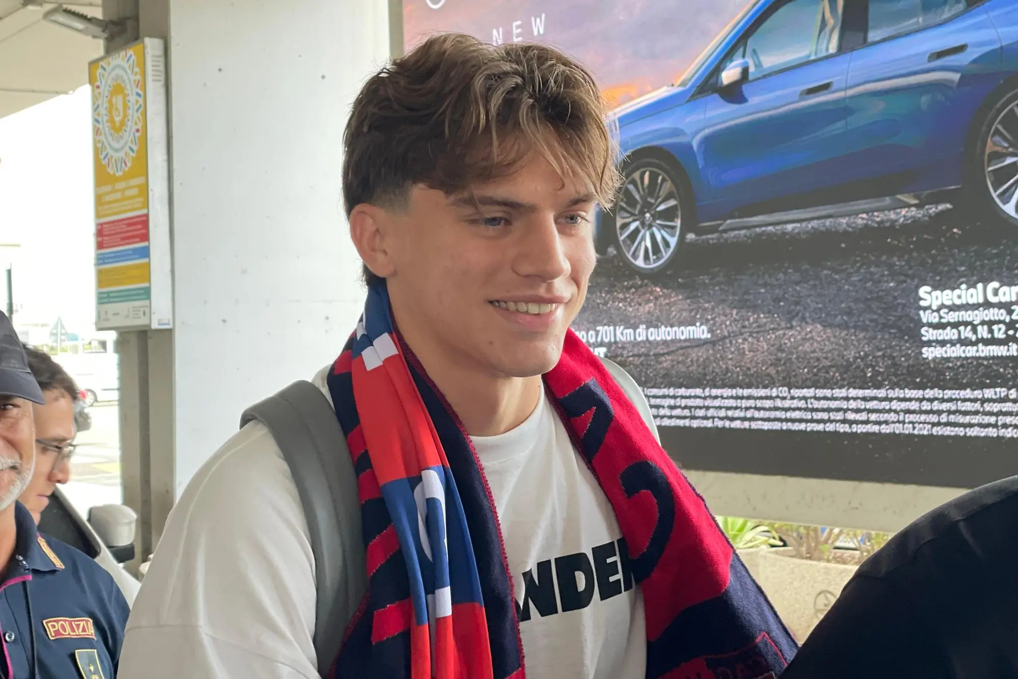 Marco Palestra, nuovo acquisto del Cagliari (foto Spignesi)