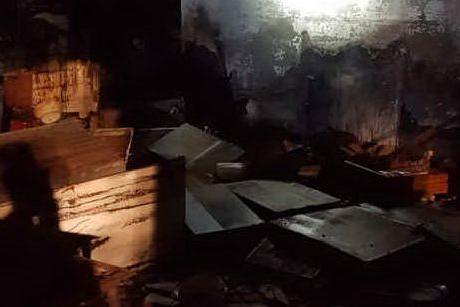 Incendio a Serramanna, brucia un casolare di campagna