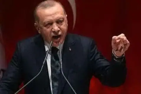 Erdogan (archivio L'Unione Sarda)