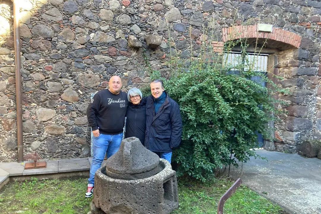 Dario Vinci, Pina Vacca, Massimo Muscas (Foto Orbana)