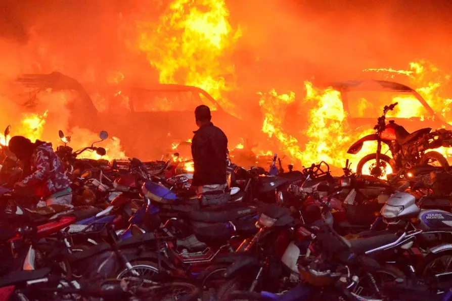 Violente proteste in Colombia (Ansa)