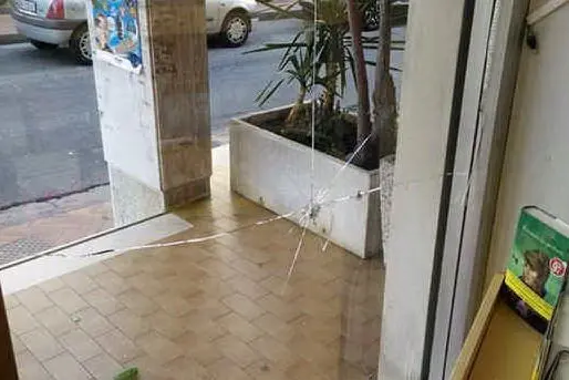 I danni alla vetrata