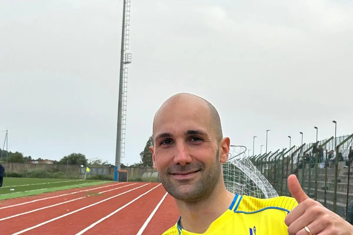 Il centravanti dell'Antiochense Momo Cosa. (a. s.)