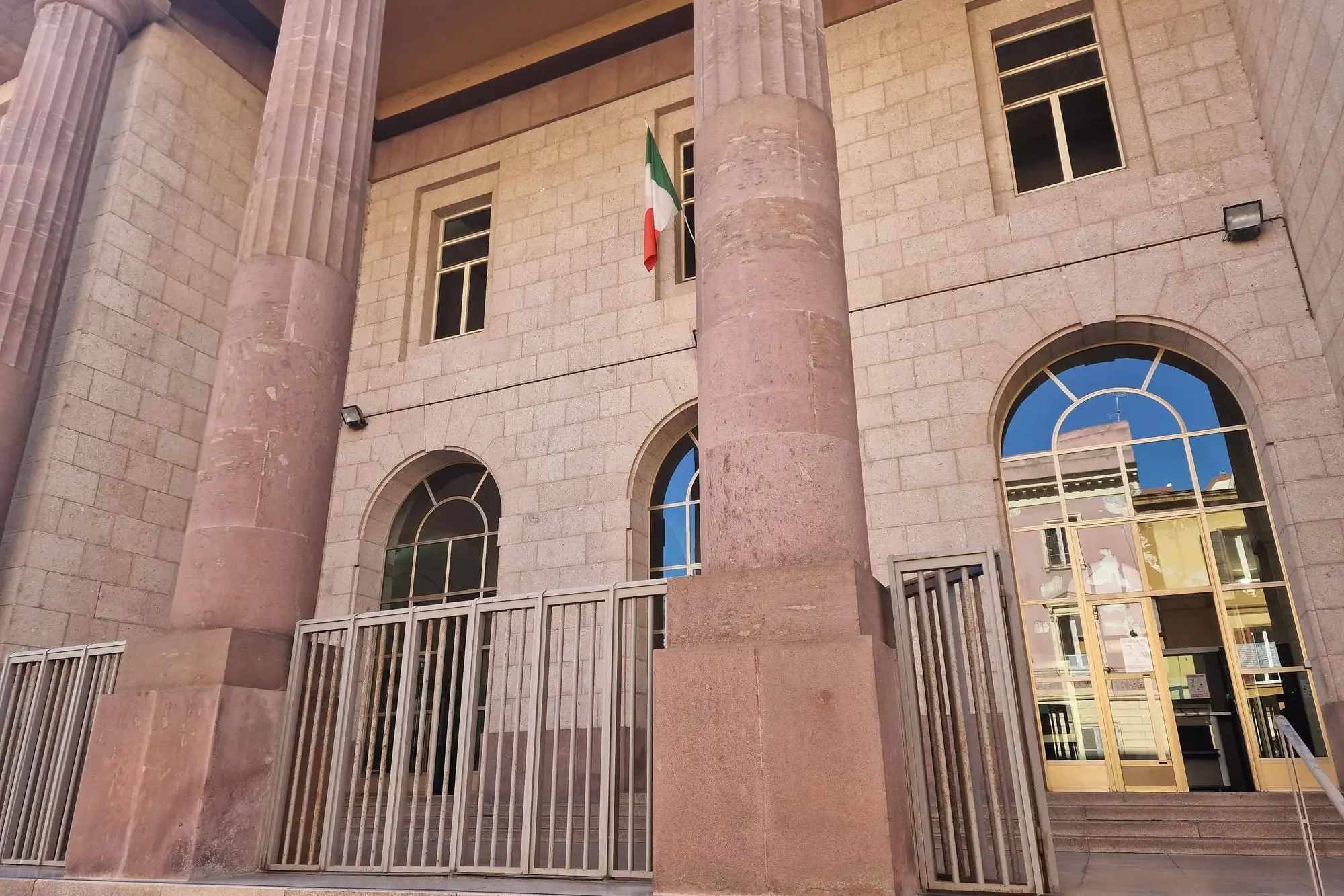 Il Tribunale di Sassari (foto Floris)