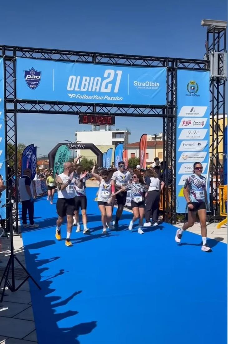 Alla StraOlbia21 la capogruppo del Pd, Ivana Russu: «La maratona mi ha salvato la vita»