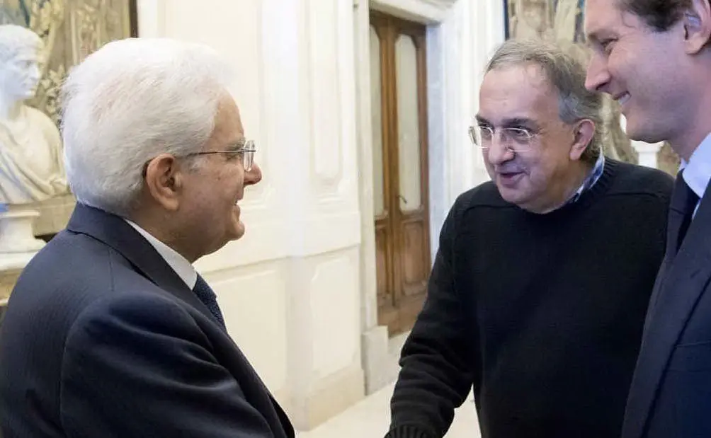Con Sergio Mattarella