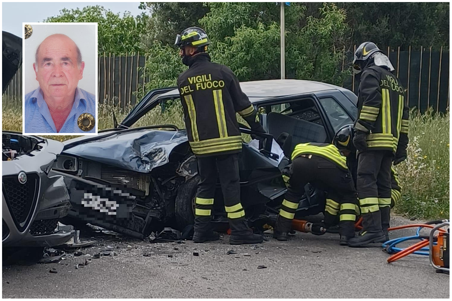 Maracalagonis, scontro fra due auto: muore un pensionato