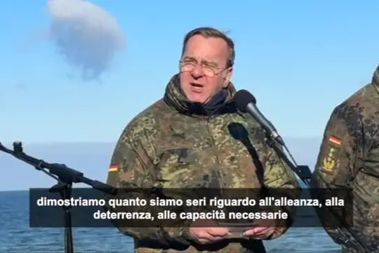 Nato, Pistorius: per Fronte Est spostamenti rapidi attraverso Germania