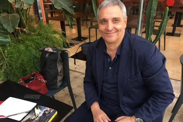 Maurizio De Giovanni (foto ansa)