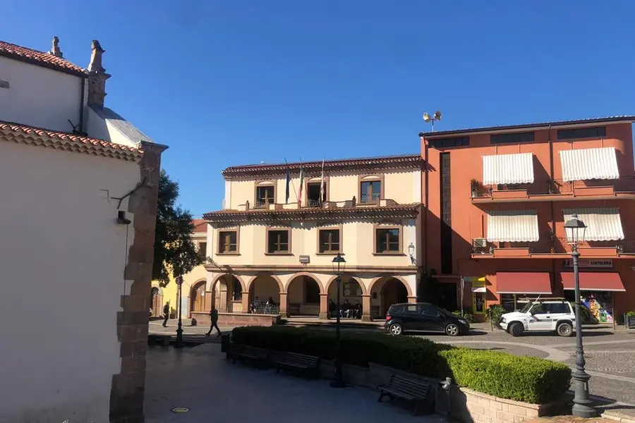 Il municipio di Samugheo (foto Orbana)