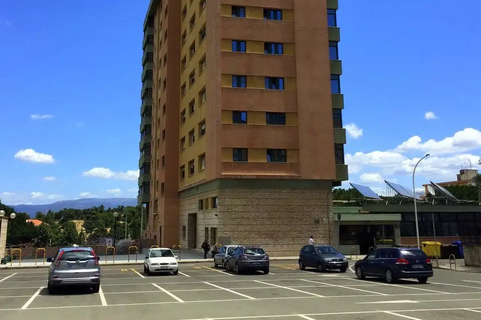 La Casa dello studente di via Trentino a Cagliari (foto archivio L'Unione Sarda)