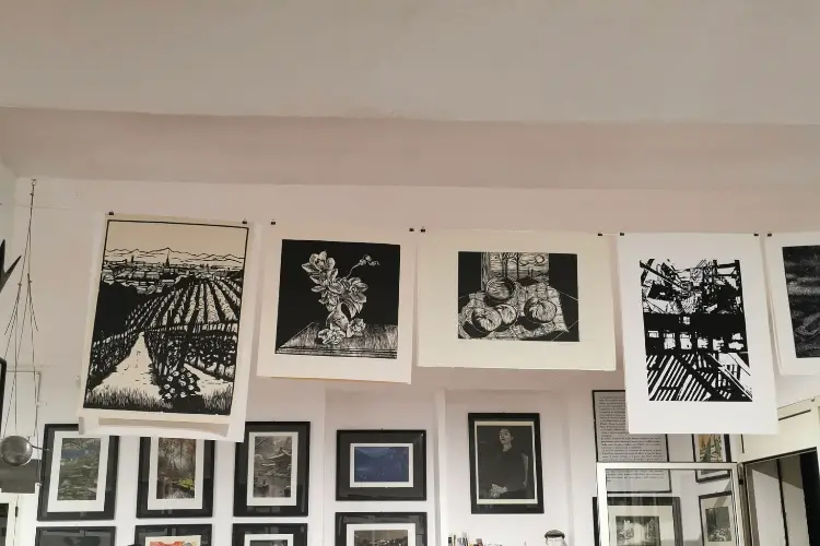 La mostra di xilografia a Porto Torres ((foto Pala)