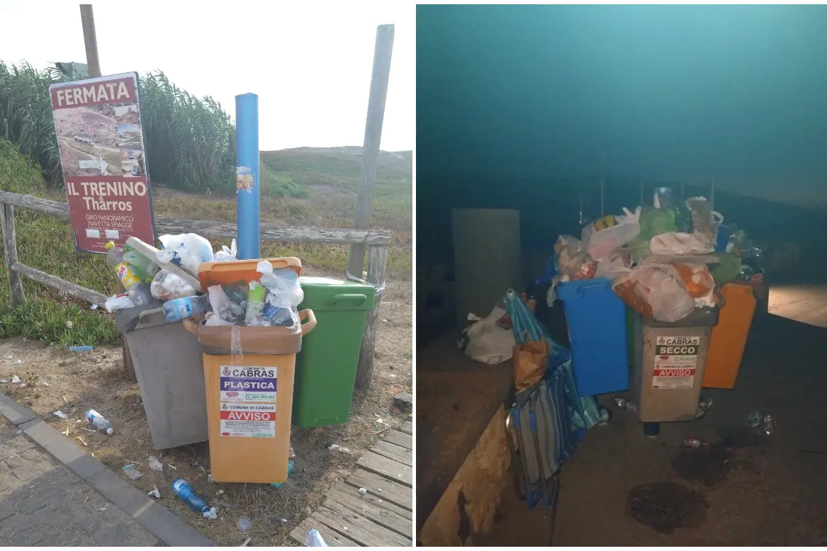 Rifiuti (foto inviata alla redazione)