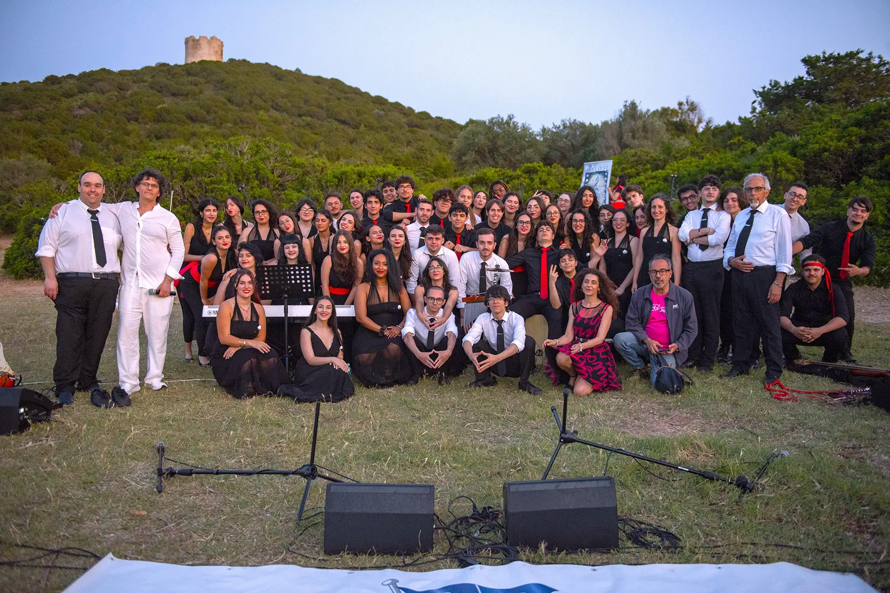 Gli ensemble diretti dal Maestro Vincenzo Cossu (foto ufficio stampa)