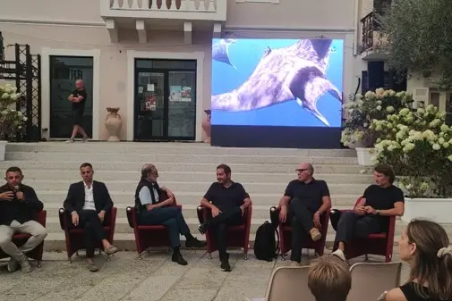 Arzachena, un momento del convegno sul Santuario Pelagos