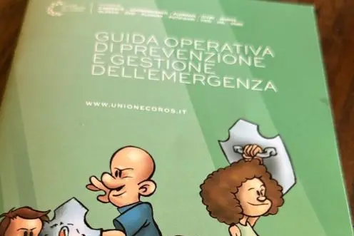La guida di prevenzione sulle emergenze (foto concessa)