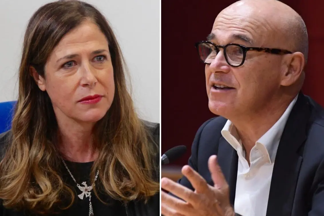 Alessandra Todde e Renato Soru