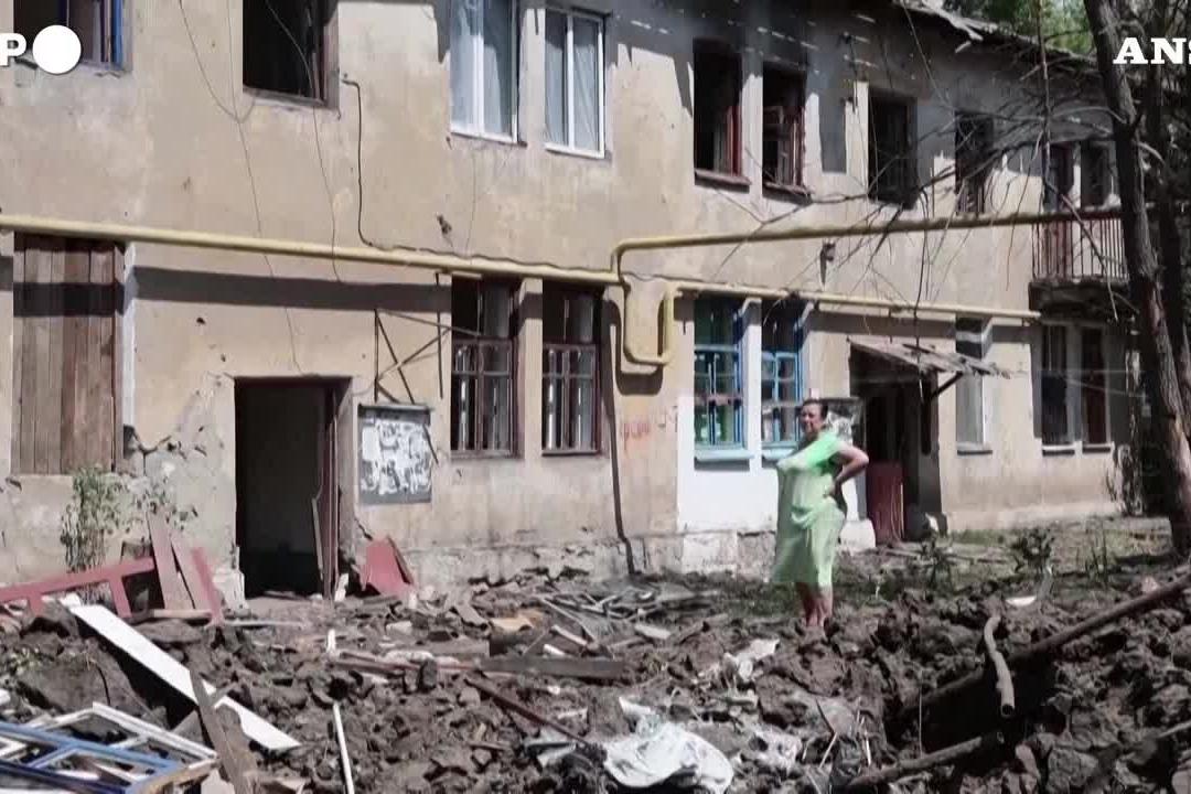 Ucraina, bombe russe su Toretsk: ci sono vittime