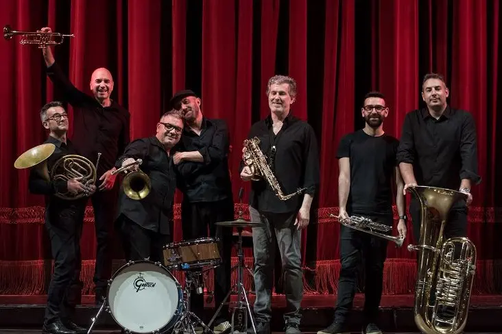 I Blue Note Brass Sextet Plus Drums (foto concessa)