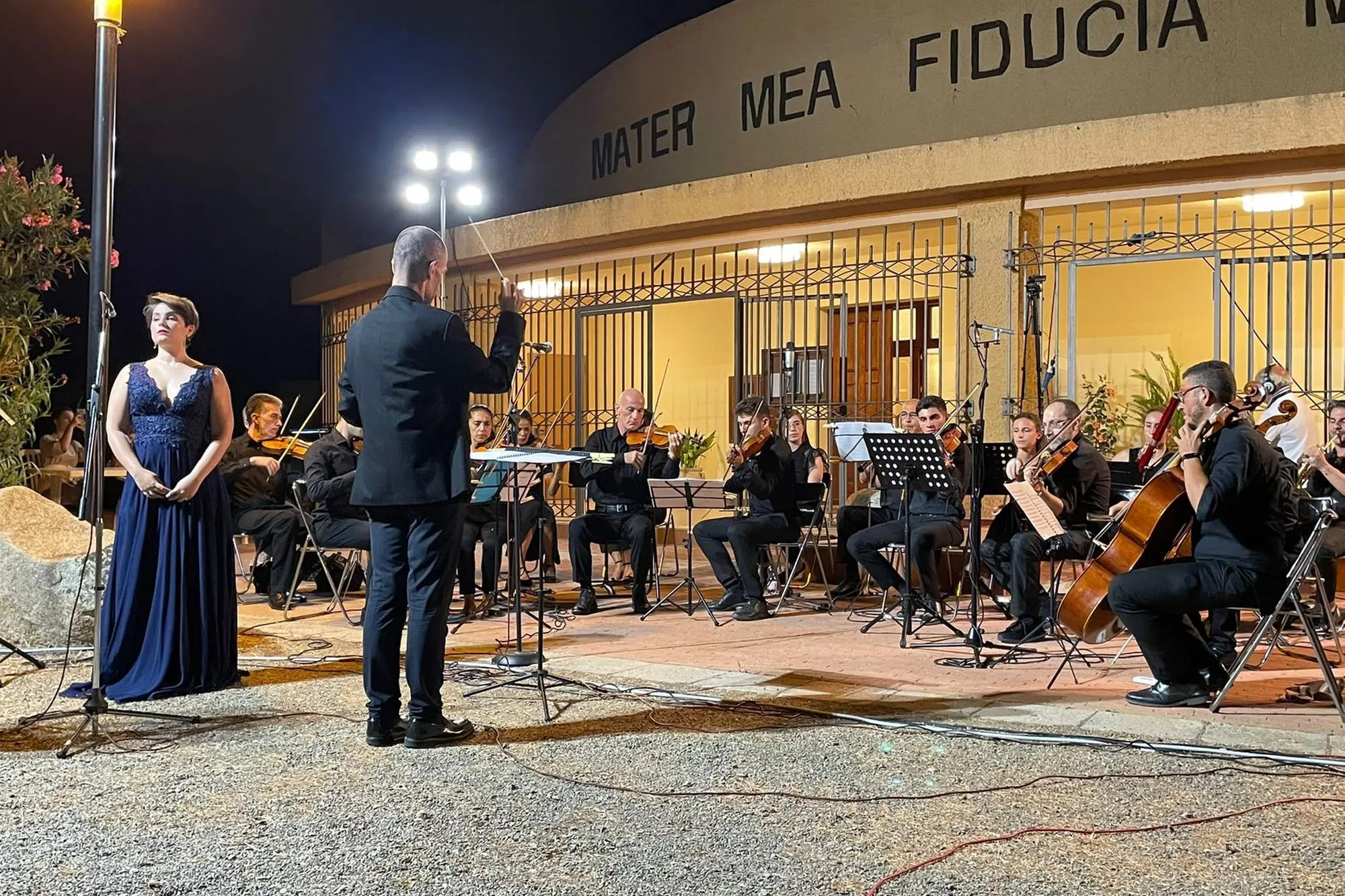 Concerto lirico a Solanas (foto Serreli)