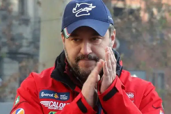 Il ministro dell'Interno, Matteo Salvini (Ansa)