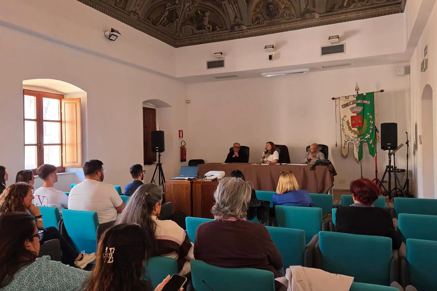 L'incontro (foto Giorgia Daga)